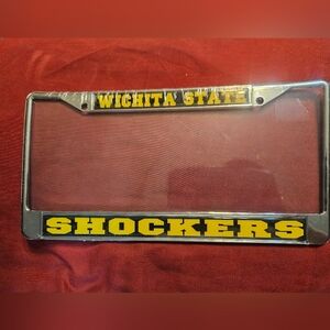 Wichita State University Shockers Licencse Plate Frame NWP